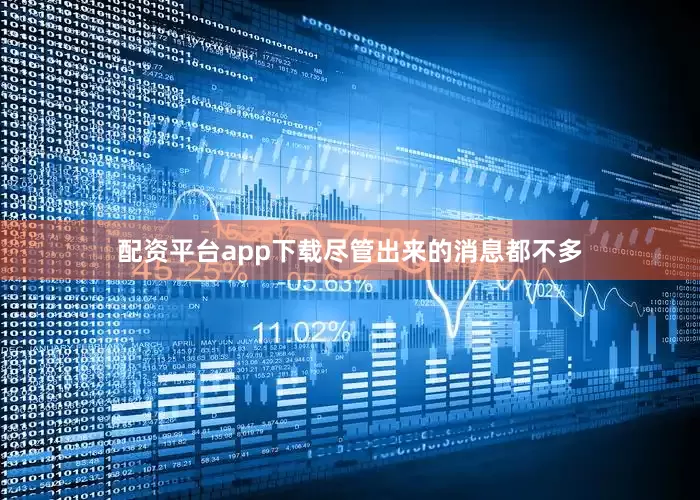 配资平台app下载尽管出来的消息都不多
